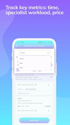 Take Time Business Screenshot 2