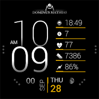 DM | 041 Digital Watch Face