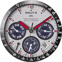 Rally-X R.T. Delta watch face