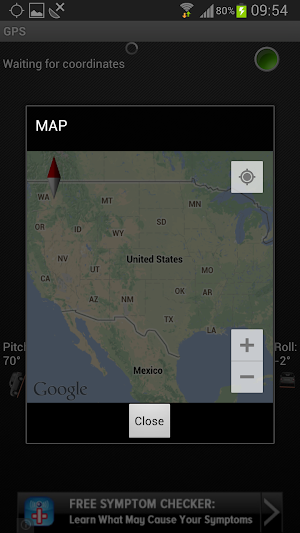 GPS Speedometer with HUD Screenshot 2