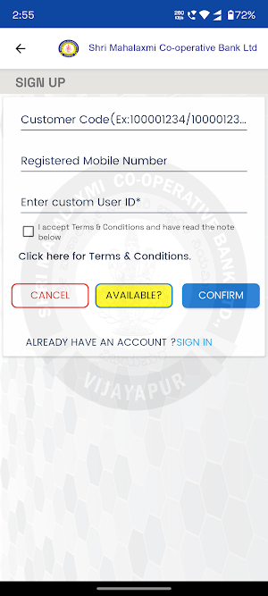 Shri Mahalaxmi Co-op Bank Screenshot 1