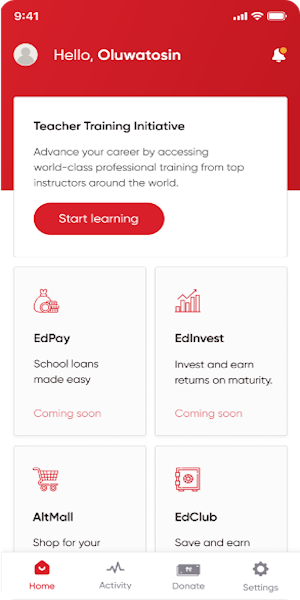 Edubanc Screenshot 0