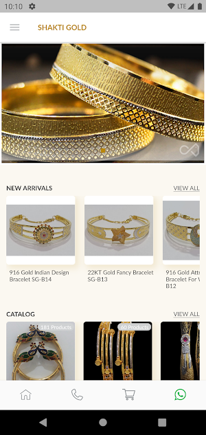 Shakti Gold - Copper Kadli and Kada Wholesaler App Screenshot 1