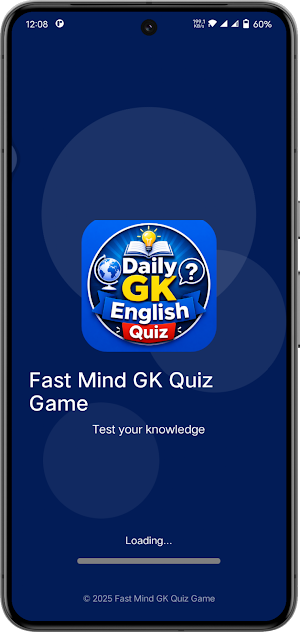 Daily GK English Quiz Screenshot 0