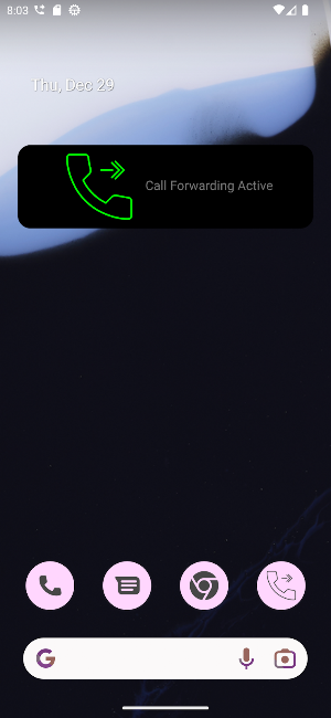 Call Forwarding Status Widget Screenshot 1
