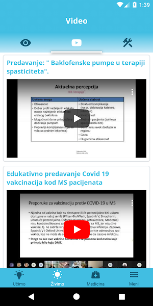 Moj MS svet Screenshot 2