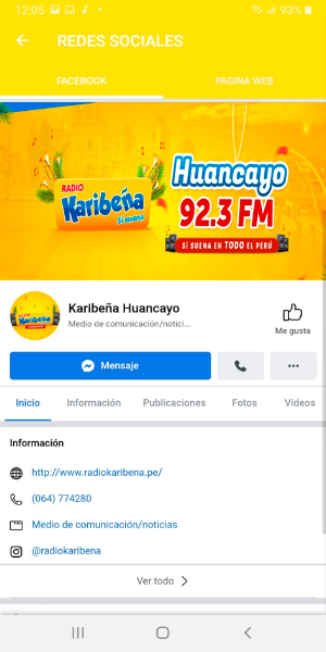 RADIO LA KARIBEÑA HUANCAYO Screenshot 3