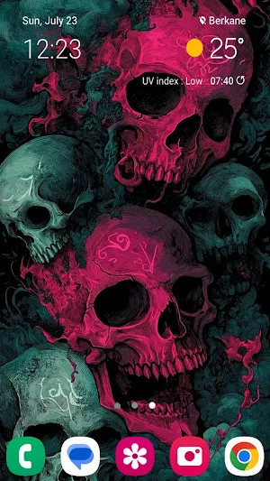 Skull Wallpaper Screenshot 2
