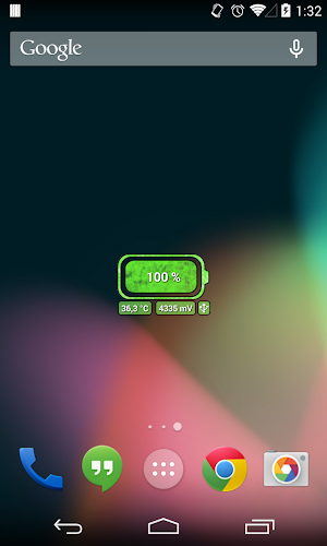[Battery Theme] Grunge Green Screenshot 0