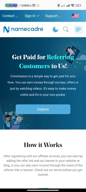 NameCadre Screenshot 2
