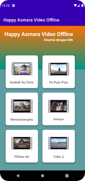 Happy Asmara Video Offline Screenshot 0