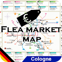 flea market map Cologne