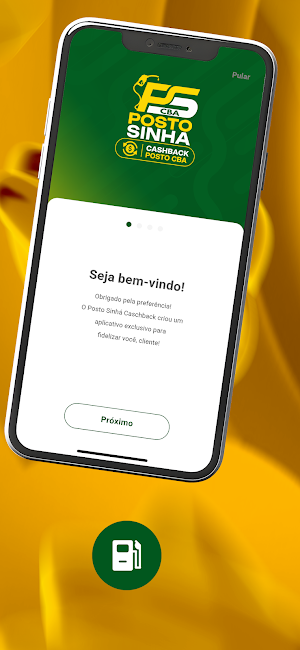Posto Sinhá Cashback Screenshot 1
