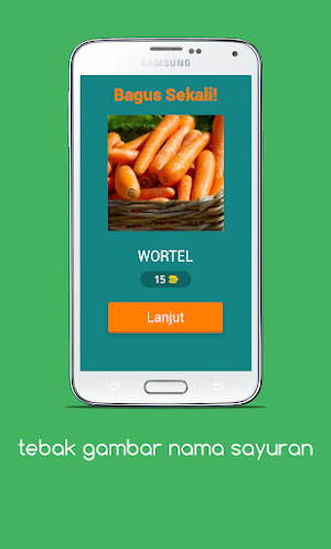 tebak gambar nama sayuran Screenshot 1