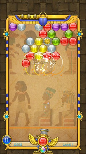 Egypt Bubble Shoot Screenshot 2
