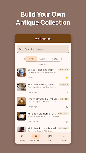 Vintage AI: Antique Identifier Screenshot 1
