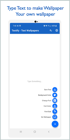 Textify - Text Wallpapers Screenshot 0