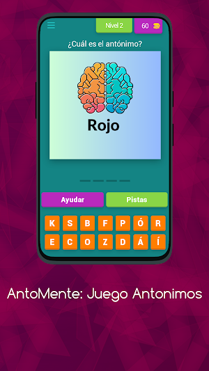 AntoMente: Juego Antonimos Screenshot 2