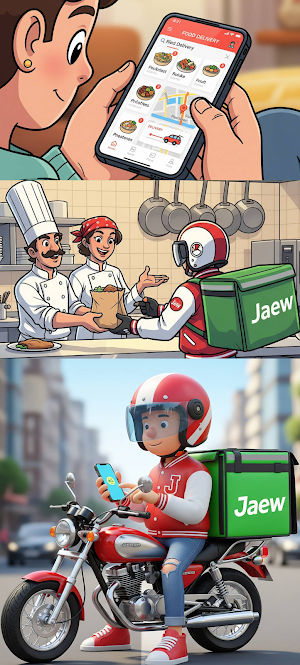 JaewDelivery Screenshot 1