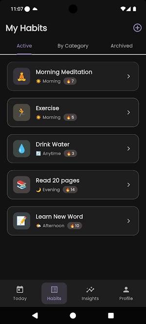 HabitFlow: Daily Habit Tracker Screenshot 3