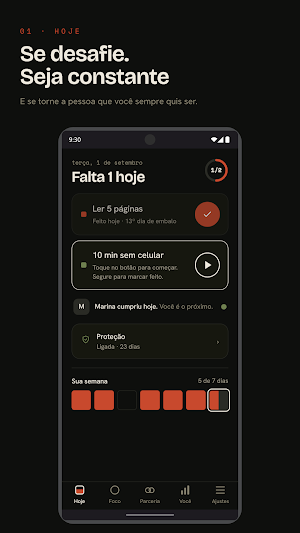 Cowardless: Desafio de hábitos Screenshot 0