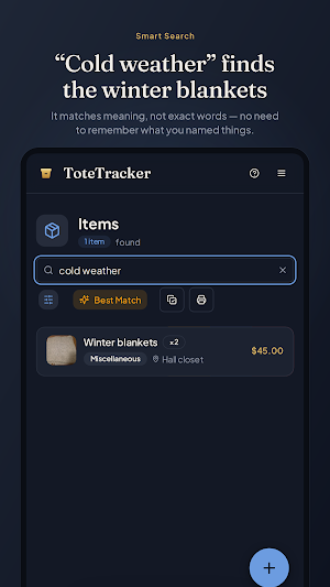 ToteTracker: Home Inventory Screenshot 2
