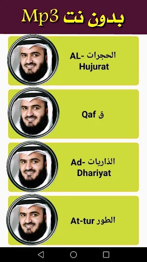Mishari afasi Complete Quran Screenshot 0