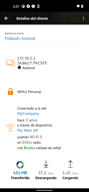 WiFi INteligente Screenshot 2