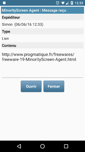 MinorityScreen Agent Screenshot 2