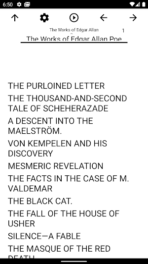 Book, The Works of Edgar Allan Screenshot 0