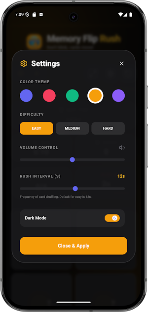 Memory Flip Rush Offline Play Screenshot 3