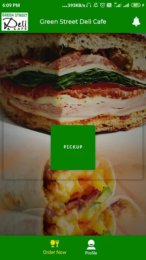 Green Street Deli Cafe Screenshot 1