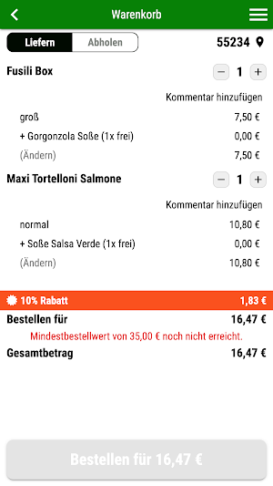 Pizzeria Ariatello Screenshot 1