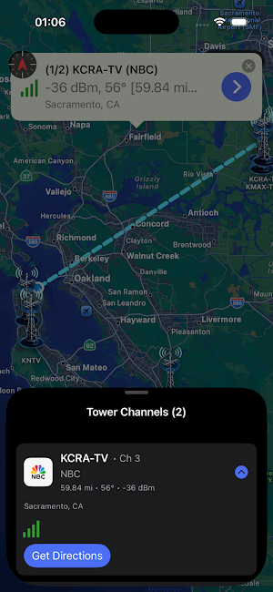 RCA Signal Finder Screenshot 1