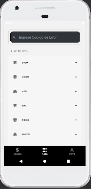 DieselSoft DTCs Screenshot 0