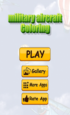 Coloring military plane Screenshot 1