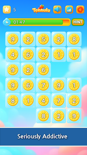 Tenhulu: Fruit 10-Match Puzzle Screenshot 3