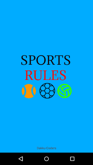 All Sports Rules Screenshot 0
