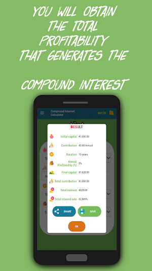 Compound Interest Calculator Screenshot 1
