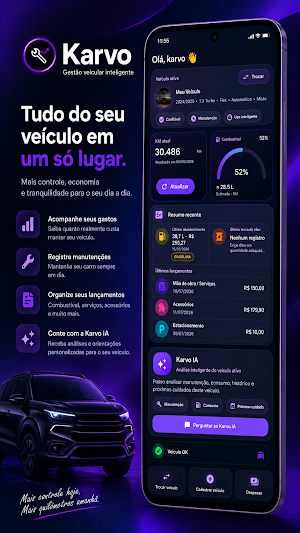 Karvo - Gestão Veicular Screenshot 0