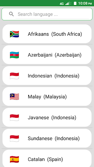 Write SMS by Voice - Voice Typing Keyboard Screenshot 2