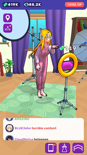 Idle Celebrity - Content Maker Screenshot 1