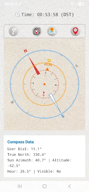 Helio Compass Screenshot 2