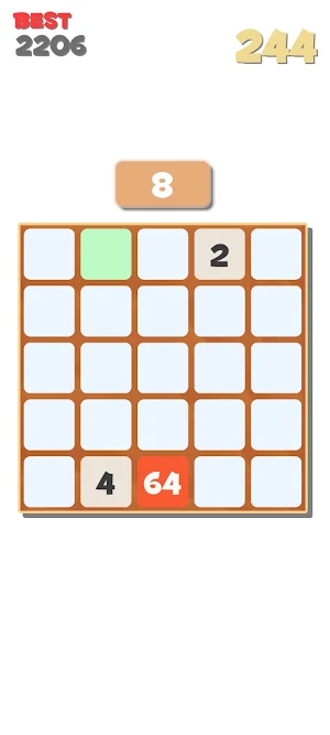 Casual 2048 Puzzle Screenshot 1