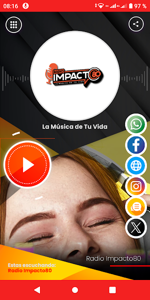 Radio Impacto80 Screenshot 1