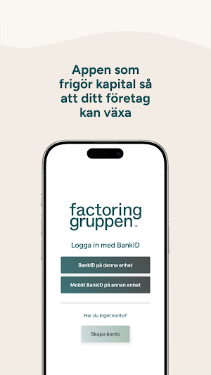 Factoringgruppen - Mina sidor Screenshot 0