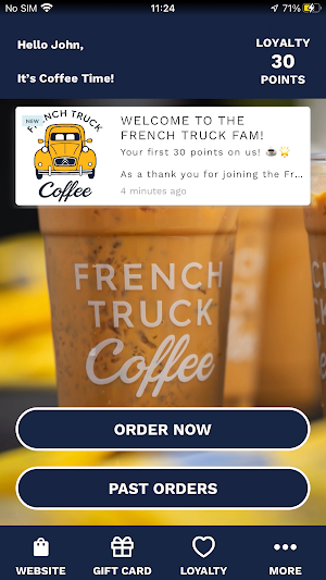 French Truck Coffee Screenshot 0