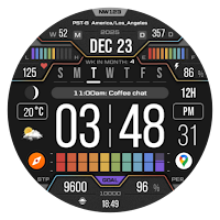 NW123: Digital watch face