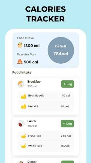 Fasting 16:8 & Calorie Counter Screenshot 1
