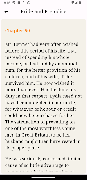 Pride and Prejudice Screenshot 1